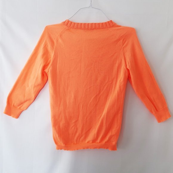 Ted Baker London Orange Lills Knit Sweater - Picture 7 of 9
